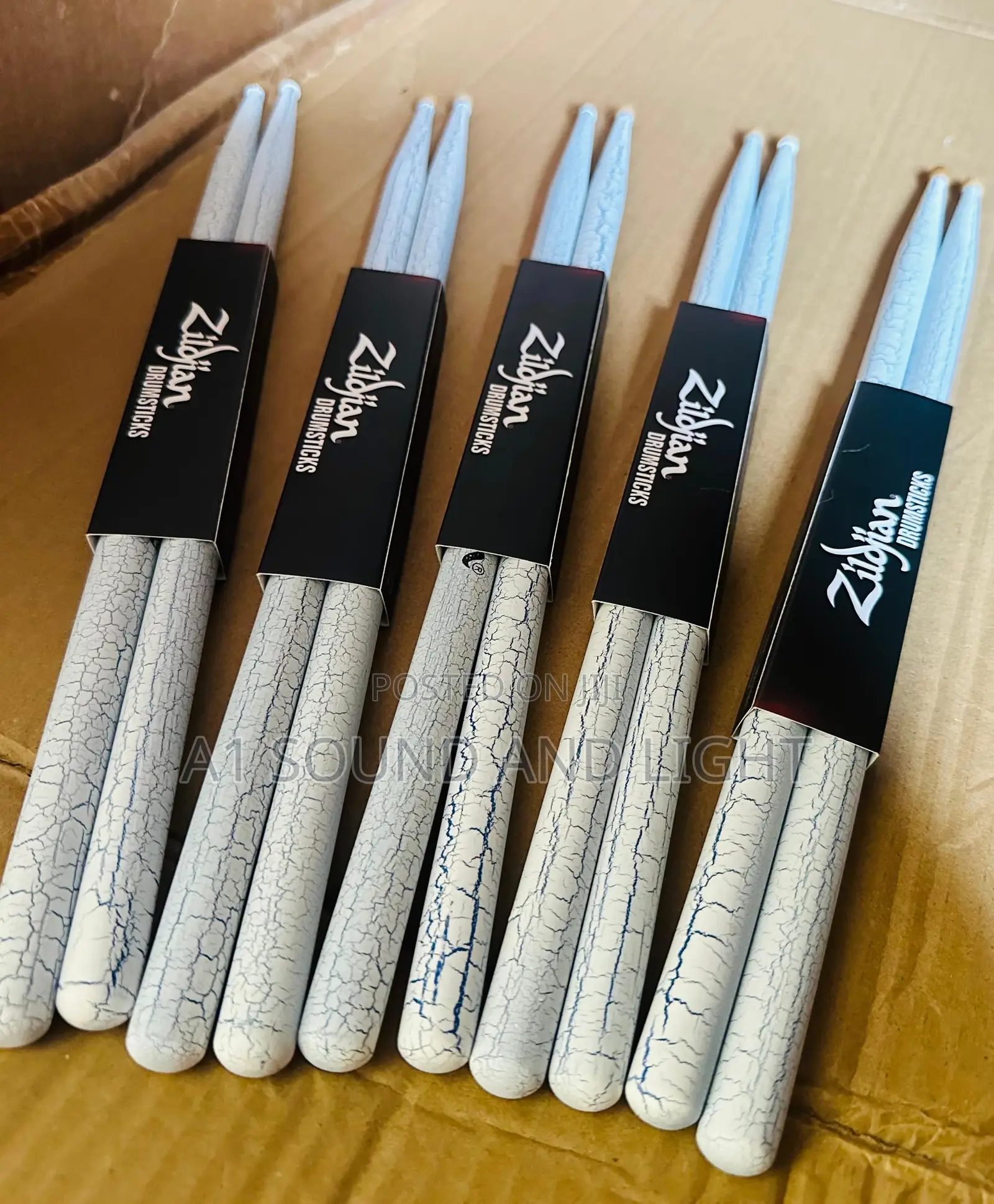 Zildjian Hickory 5a Drum Stick - 5 Pairs