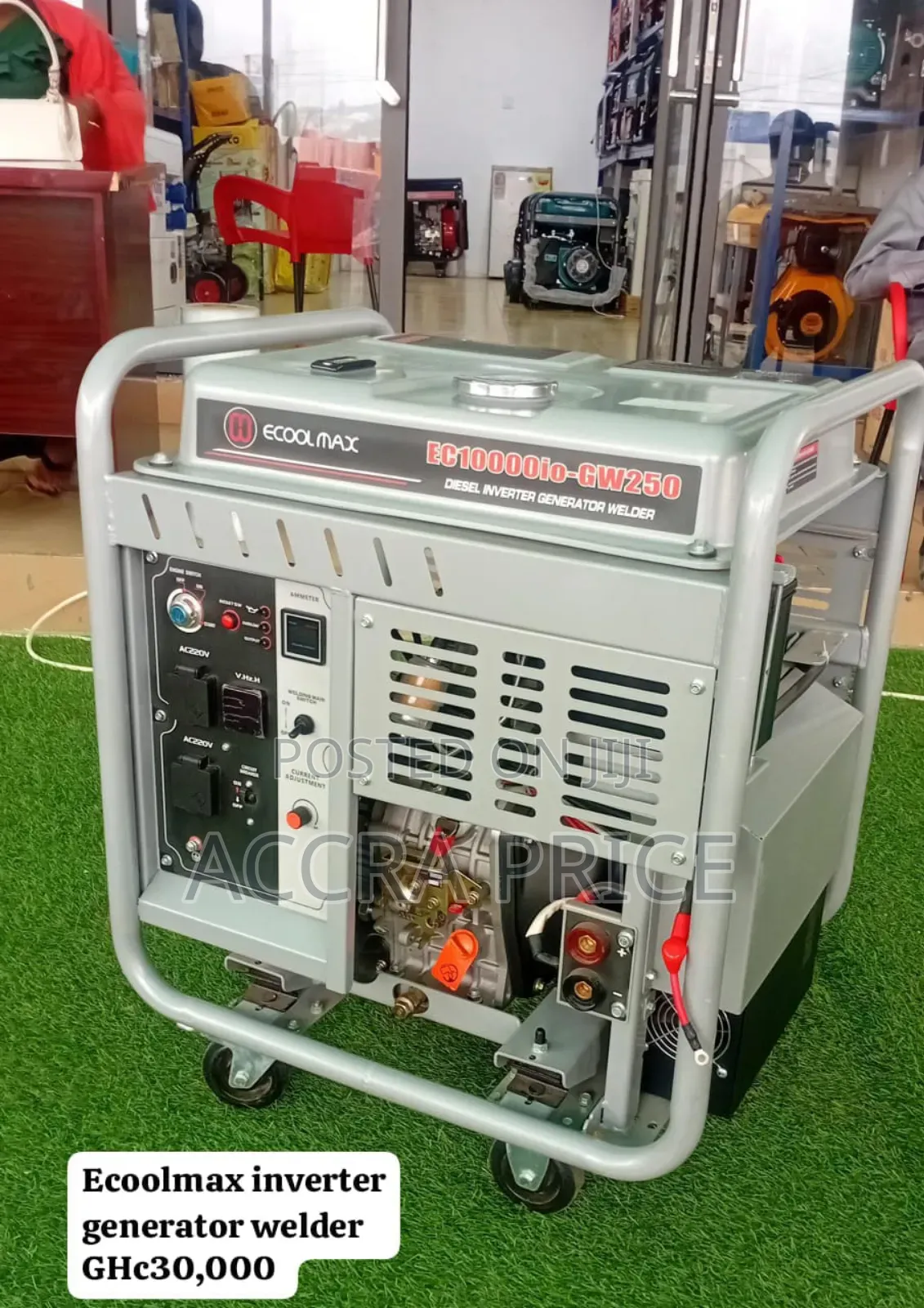 Power Output to the Max Ecoolmax Inverter Generator Welder