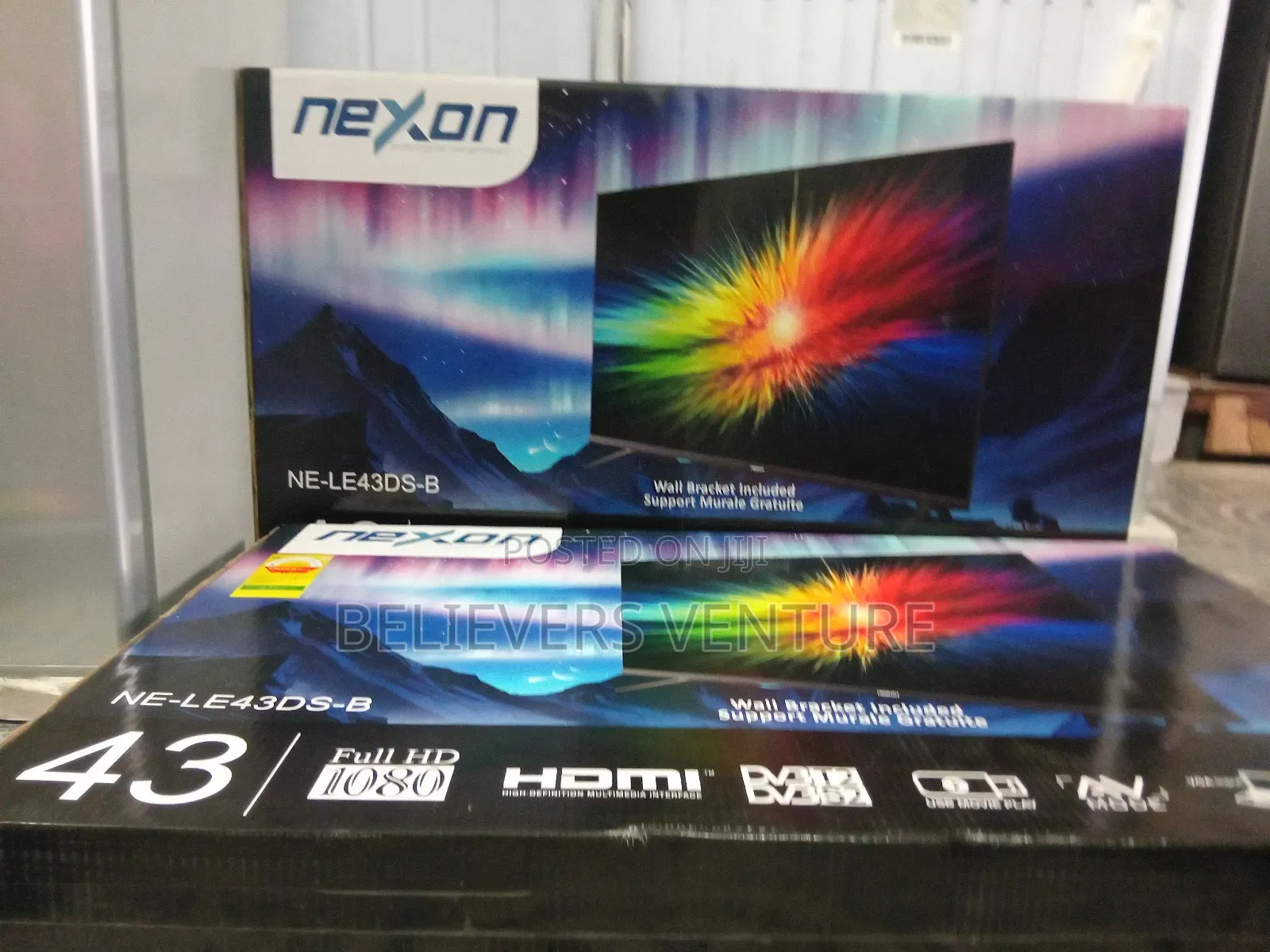 Sleek Design Nexon 43 Inches Tv +Wall Bracket Nexon