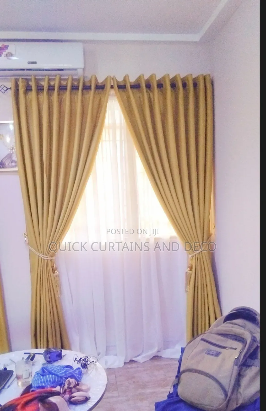 Quickest Way Curtains/Decor