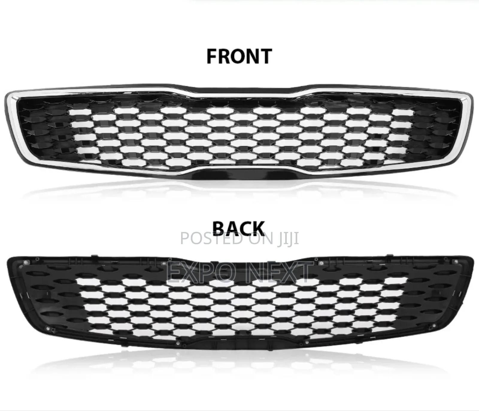 For 2017-2018 Kia Forte Hatchback Front Bumper Upper Grille