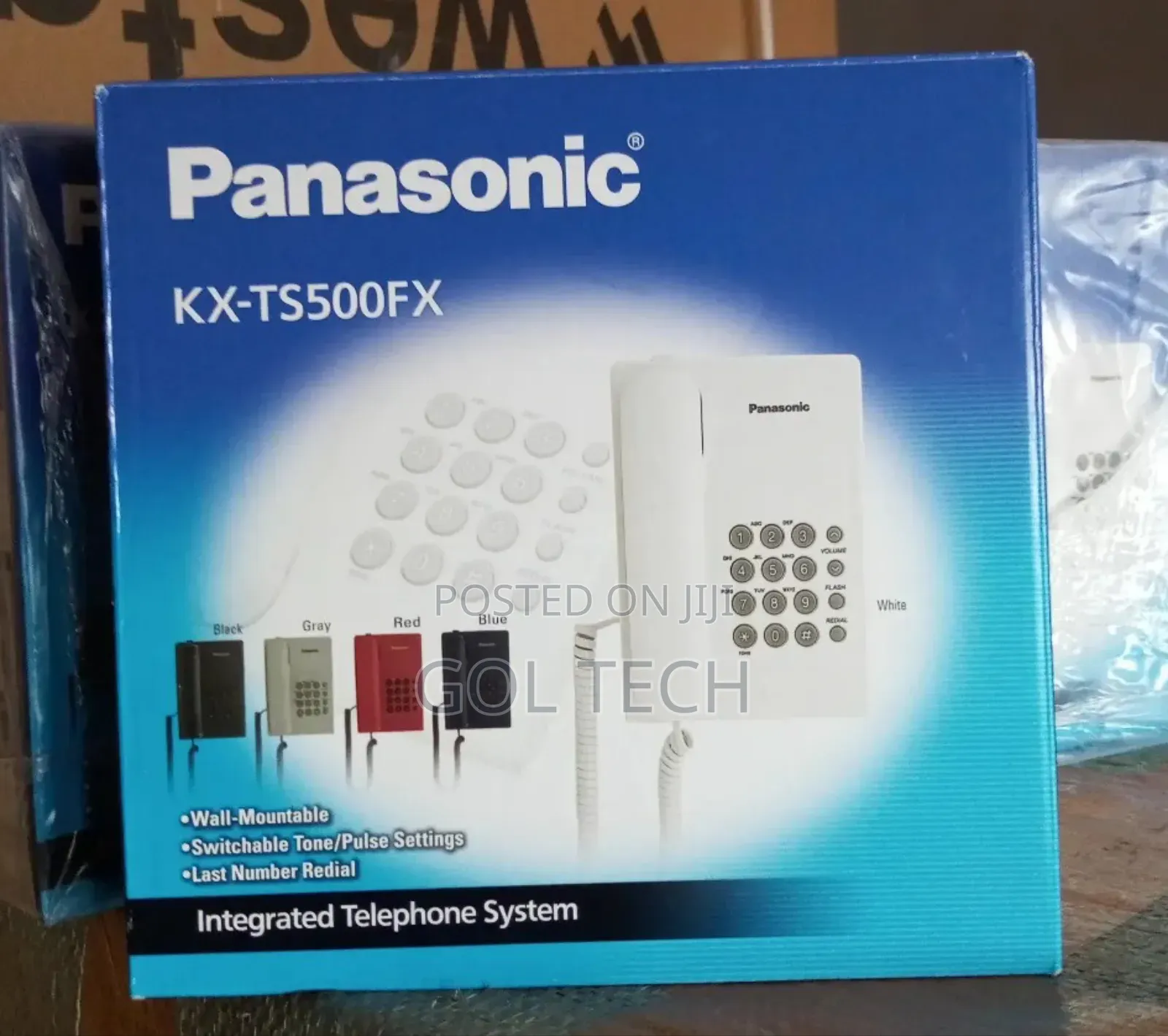 Panasonic Telephone Kx-ts500fx Desktop Office Phone