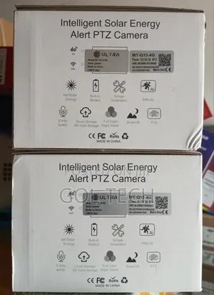 Ultra Hd Solar Camera 4g PTZ Camera Ubox App Mt-Q13-4g