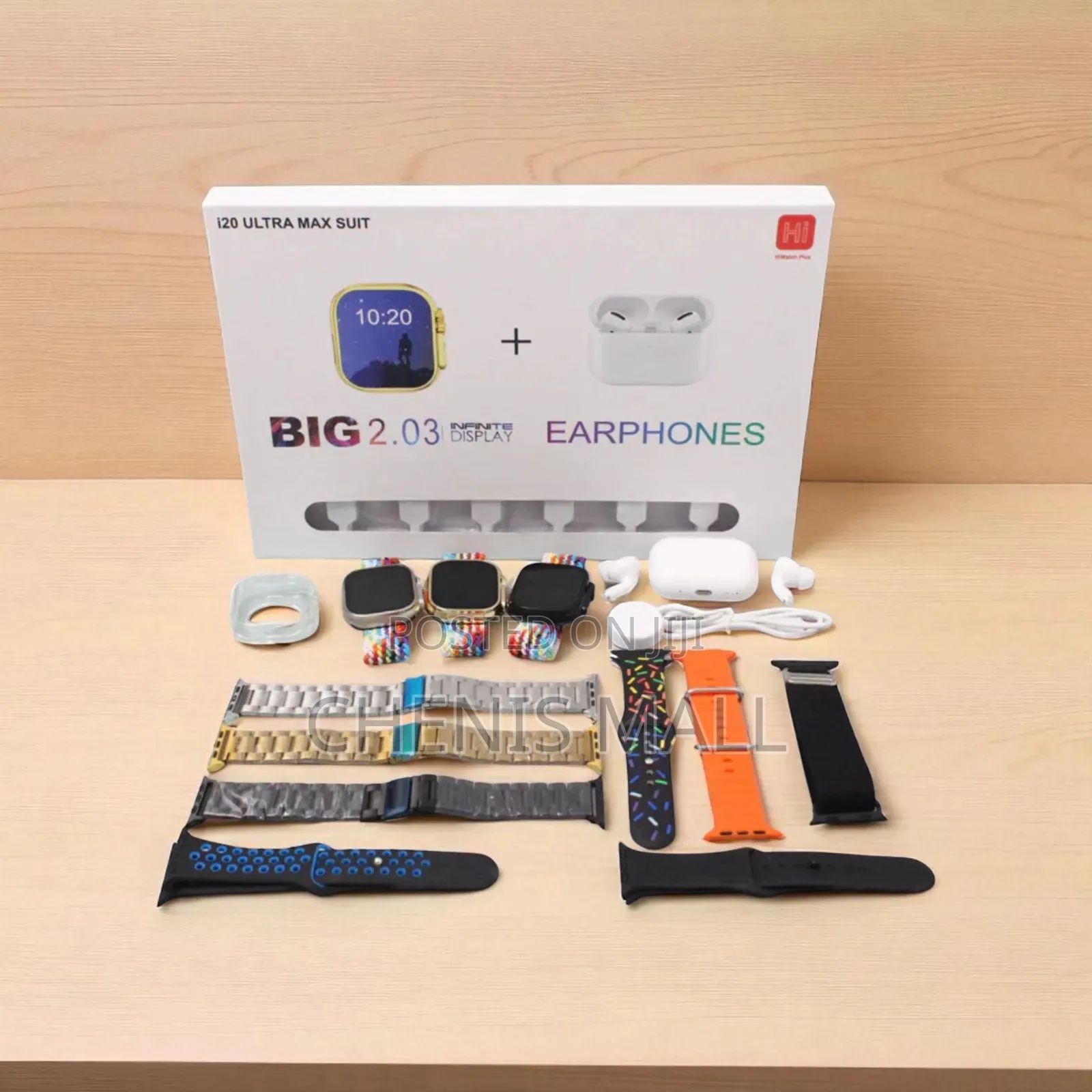 I20 Smartwatch 10 in 1 Set(283586)