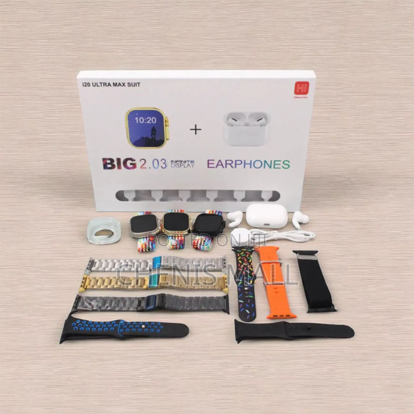 I20 Smartwatch 10 in 1 Set(283586)