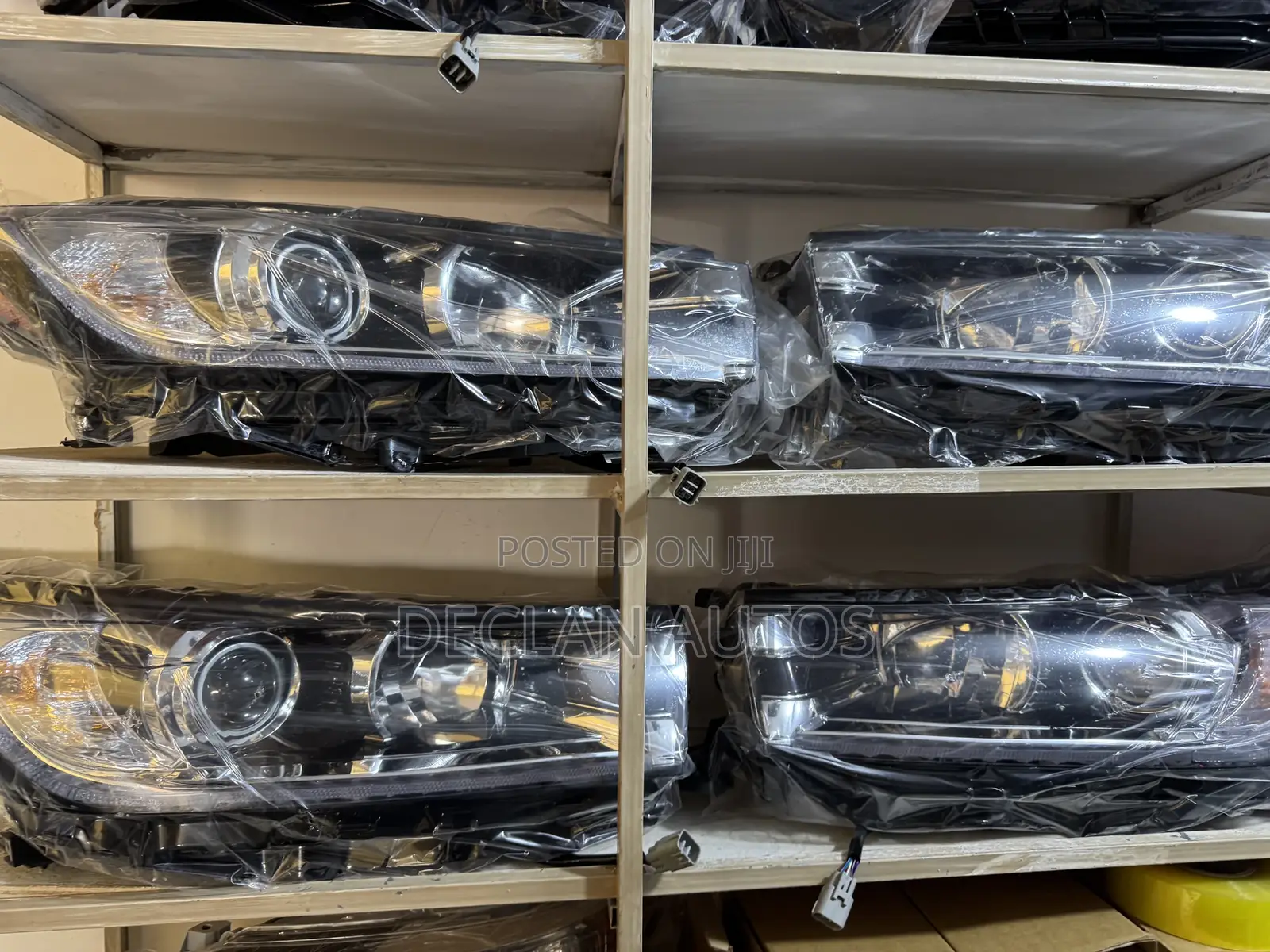 2017 18 2019 Toyota Highlander W/Led Halogen Headlight Oem