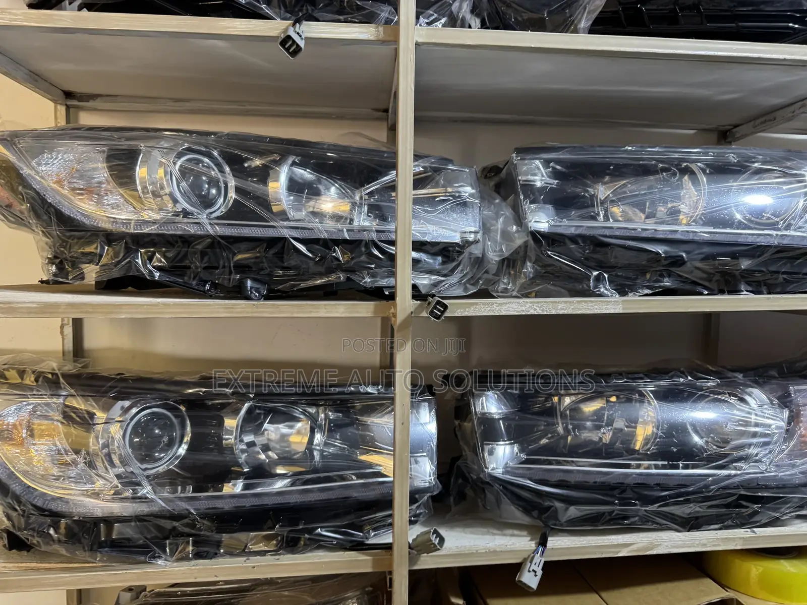 2017 18 2019 Toyota Highlander W/Led Halogen Headlight Oem