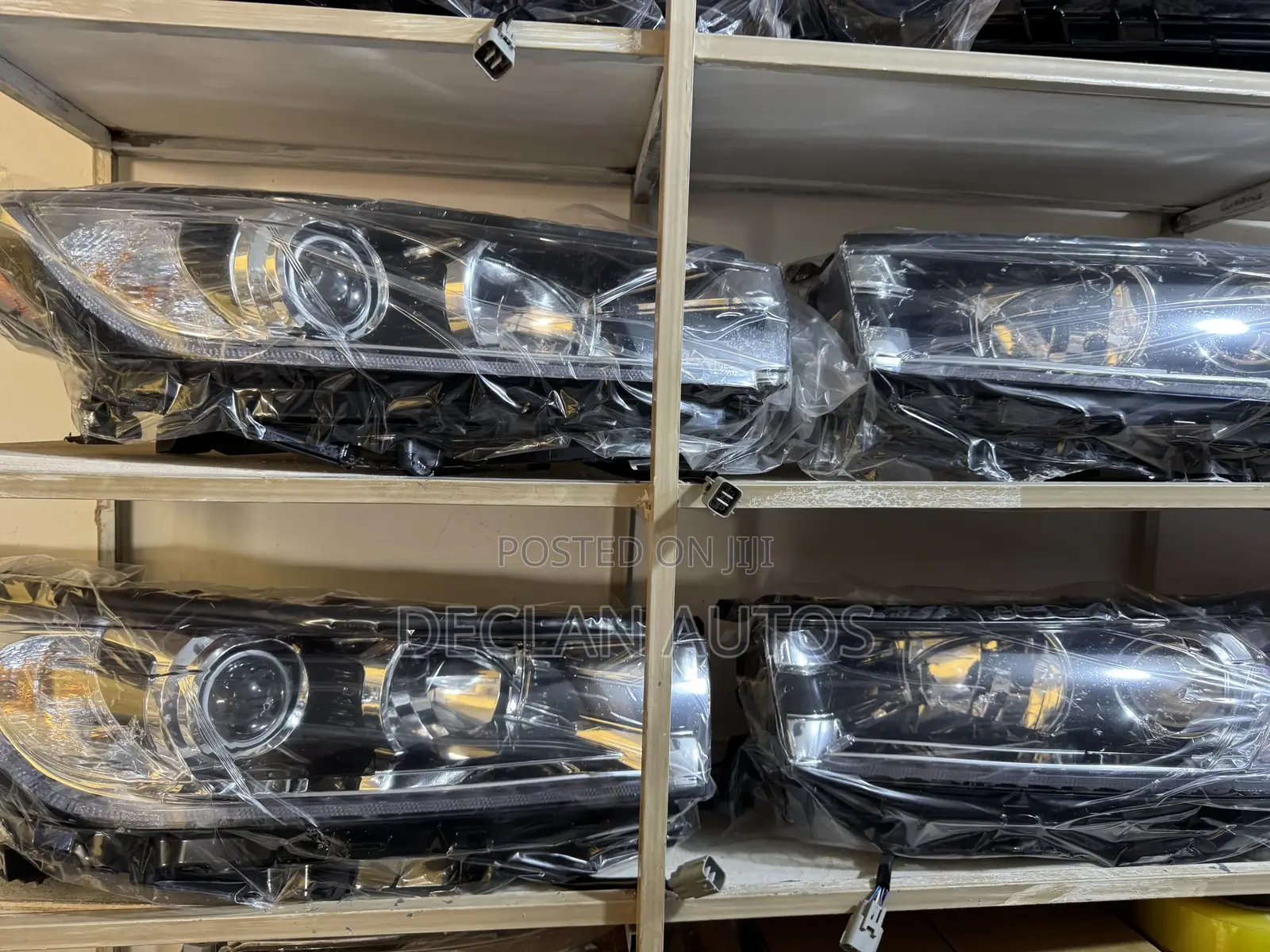 2017 18 2019 Toyota Highlander W/Led Halogen Headlight Oem