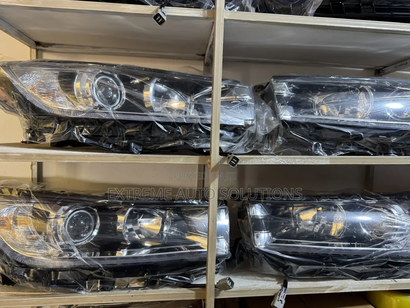 2017 18 2019 Toyota Highlander W/Led Halogen Headlight Oem