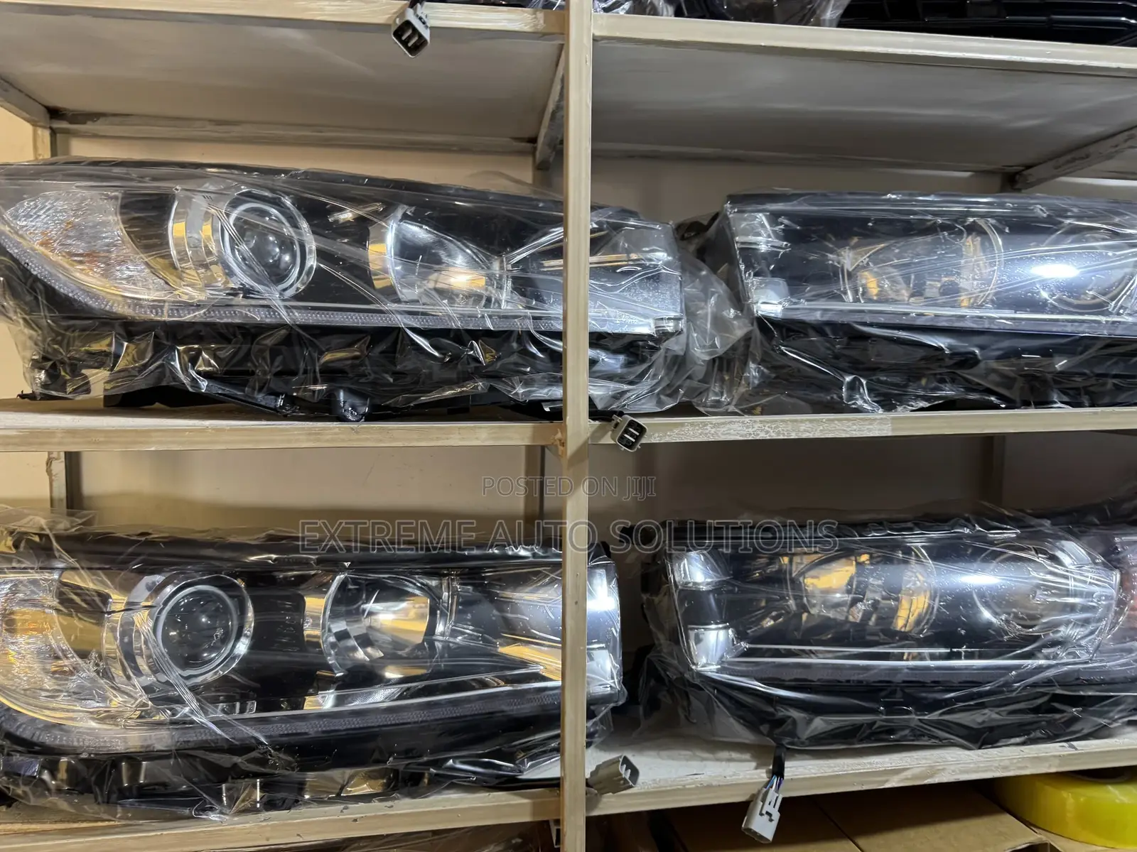2017 18 2019 Toyota Highlander W/Led Halogen Headlight Oem