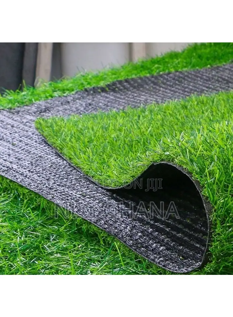 Artificial Grass, 0.8" Pile Height, TPR Natural. Ghx5210f