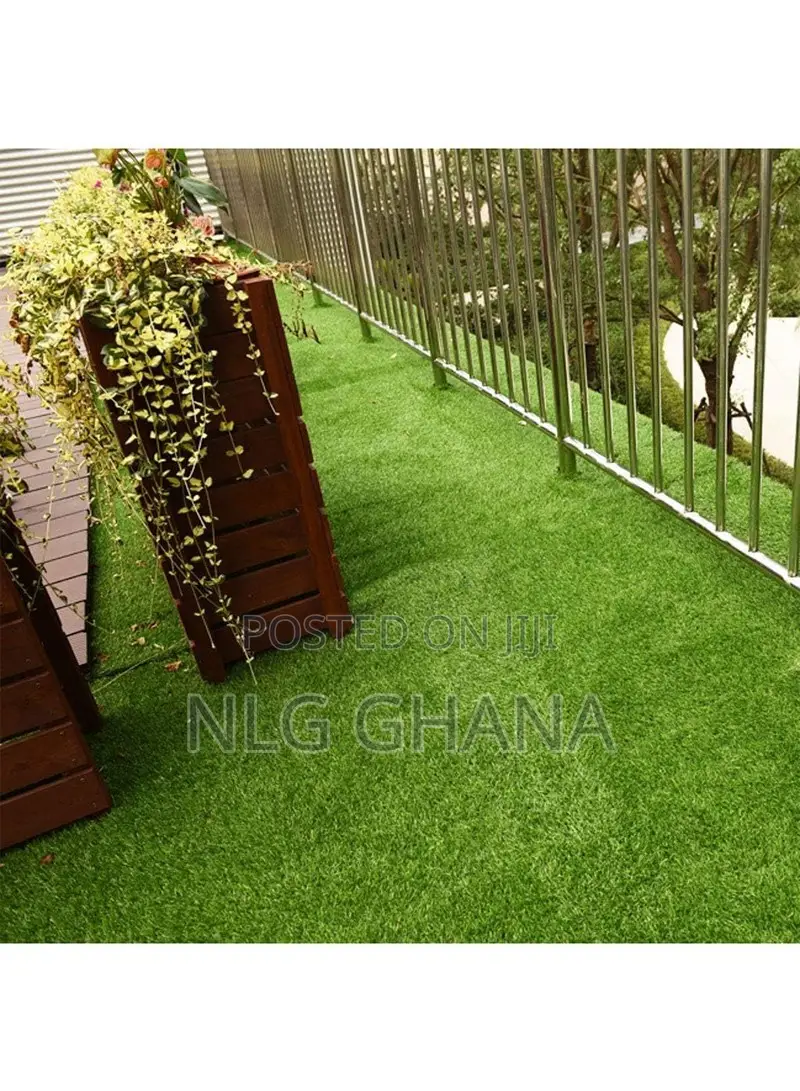 Artificial Grass, 0.8" Pile Height, TPR Natural. Ghx5210f