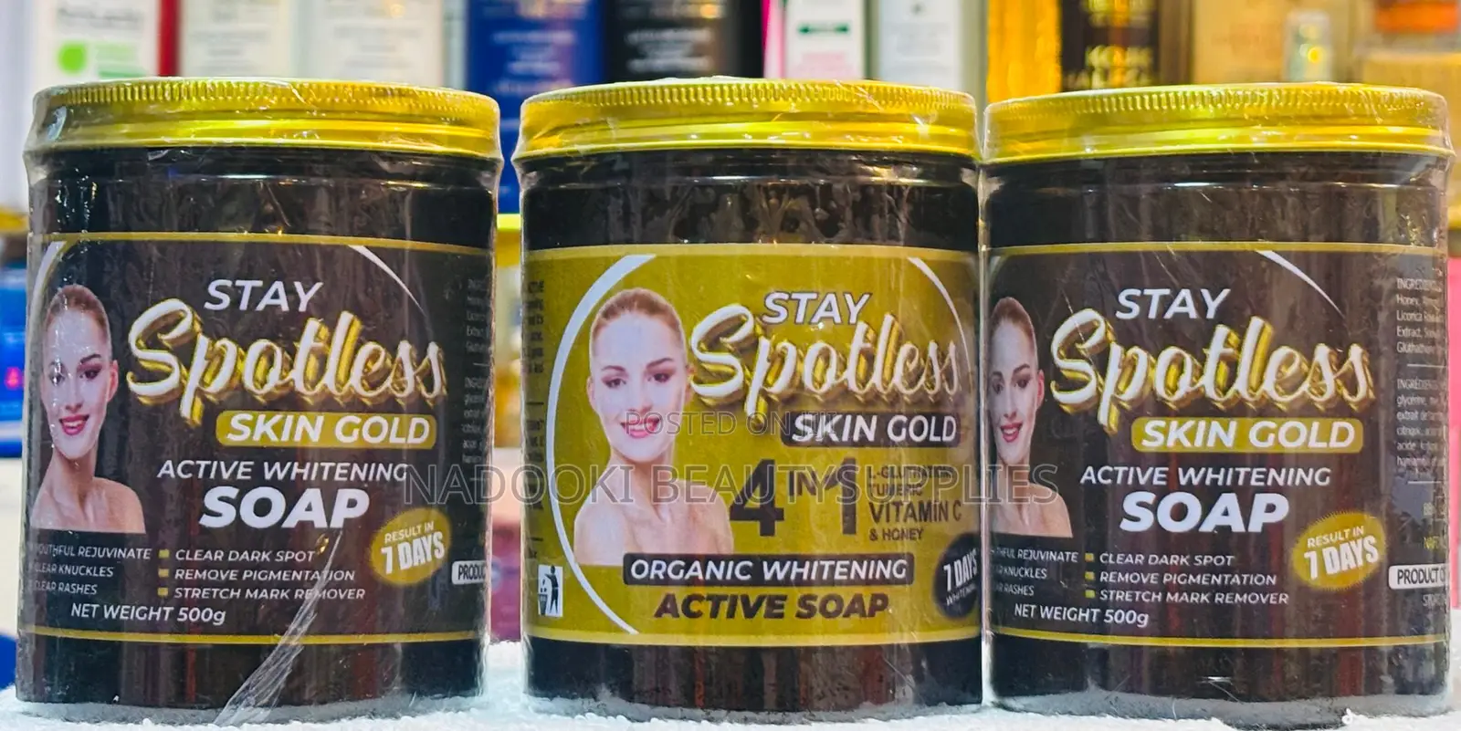 Stay Spotless Skin Gold