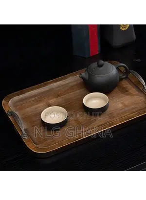 Elegant Antique Bamboo Breakfast Tray. Ghx4004