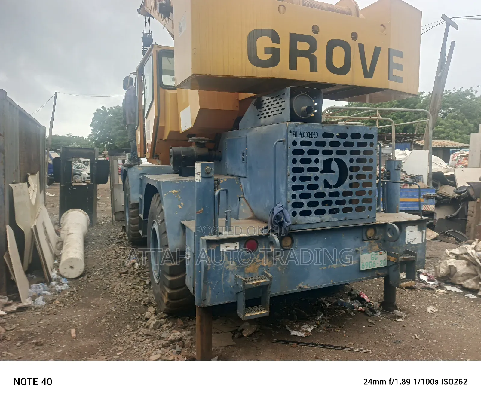 Have Crane 35tons