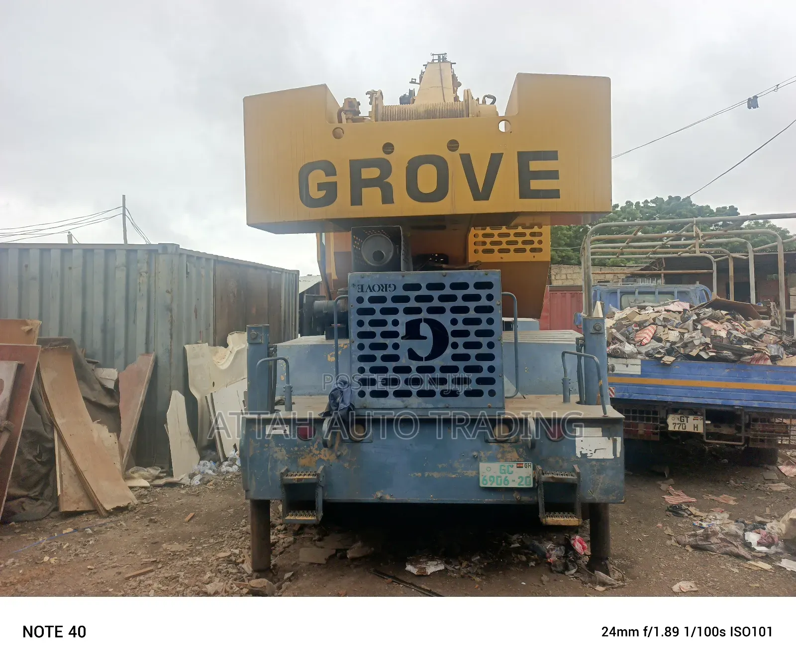 Have Crane 35tons
