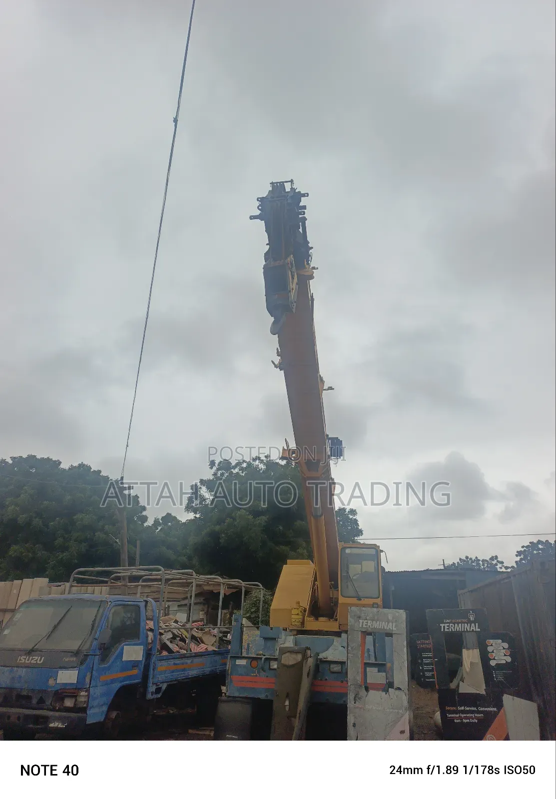 Have Crane 35tons