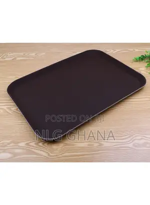 Rectangular Anti-Slip Food Tray for Home, Cafeteria. Ghx3729