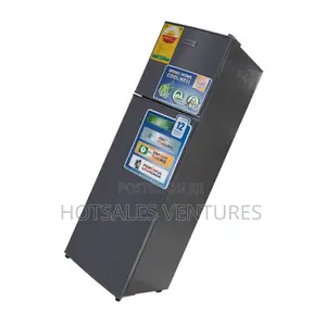 Durable Nasco 98l Double Door Top Freezer Fridge -Nasf2-13s