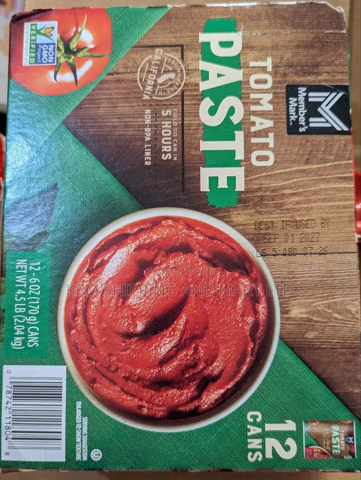 Tomato Paste Members Mark (12 Pack)