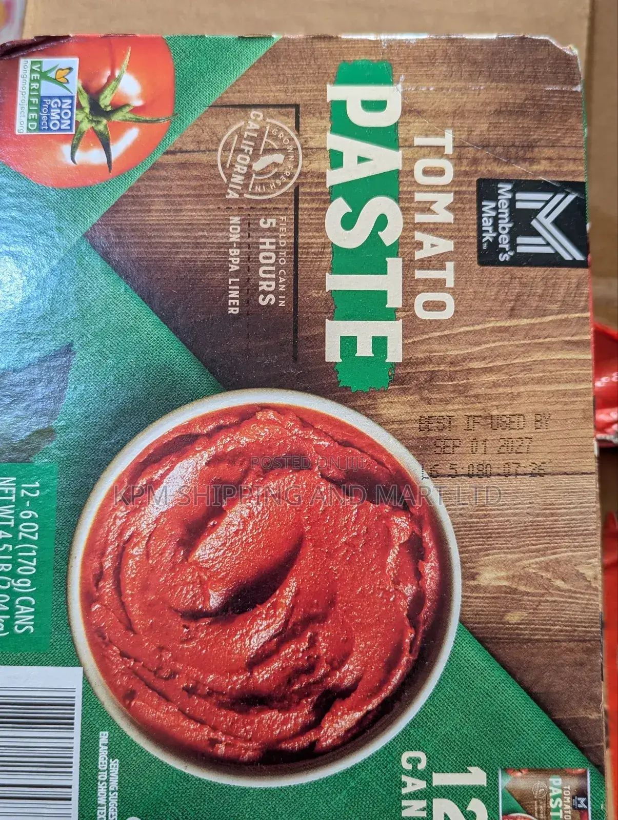 Tomato Paste Members Mark (12 Pack)