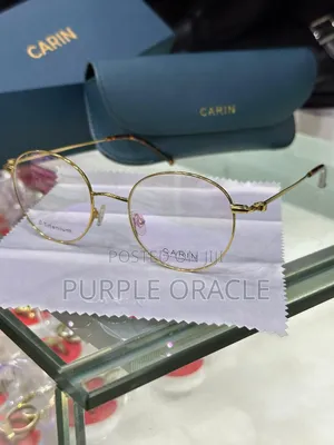 Unisex Carin Arne Titanium Gold Plated Glasses