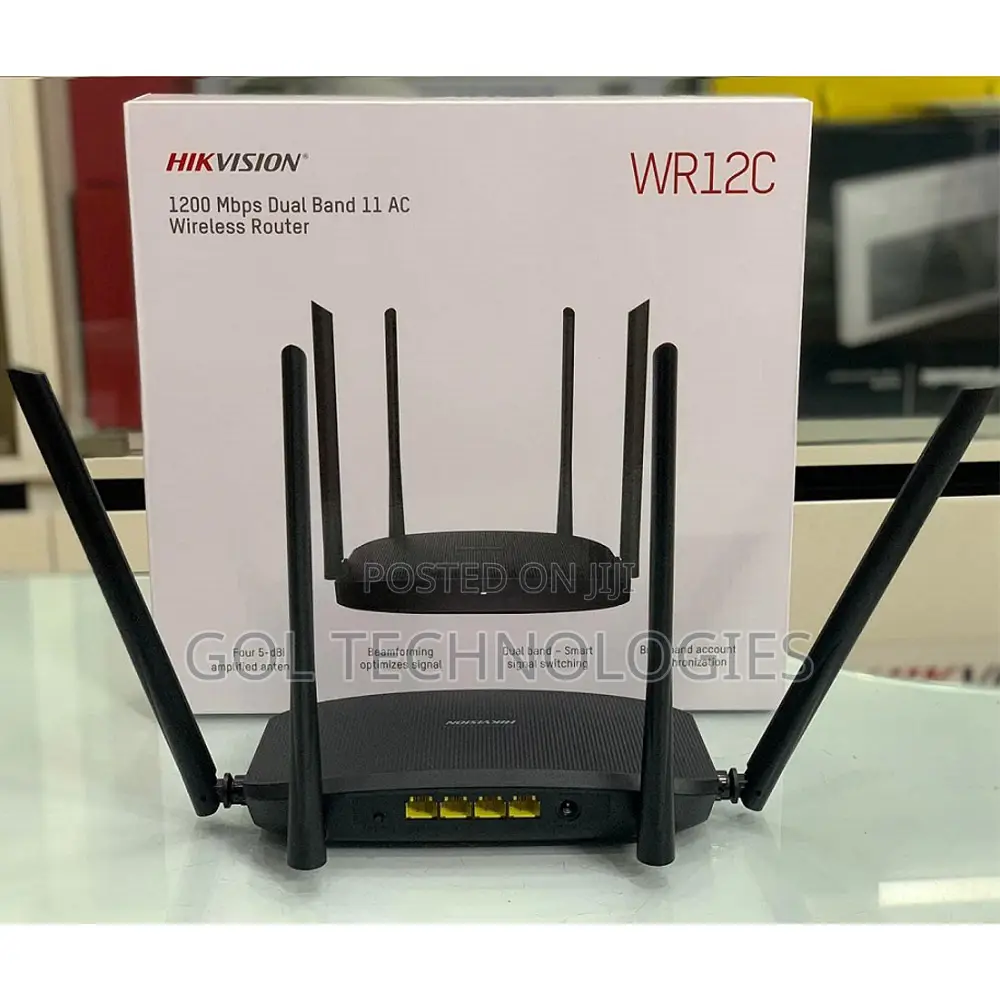 Hikvision Wifi 5 Dual Band Ds-3wr12c Ac1200 Wireless Router