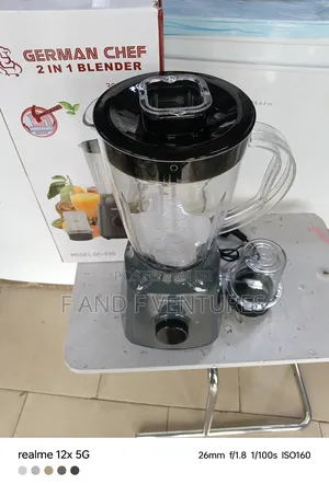Unbreakable 2in1 Plastic Jug Blender