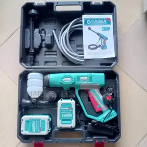Bd New Cordless Car Washer Gun With 2 Batteries From Italy