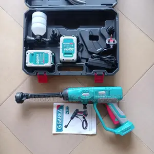 Bd New Cordless Car Washer Gun With 2 Batteries From Italy