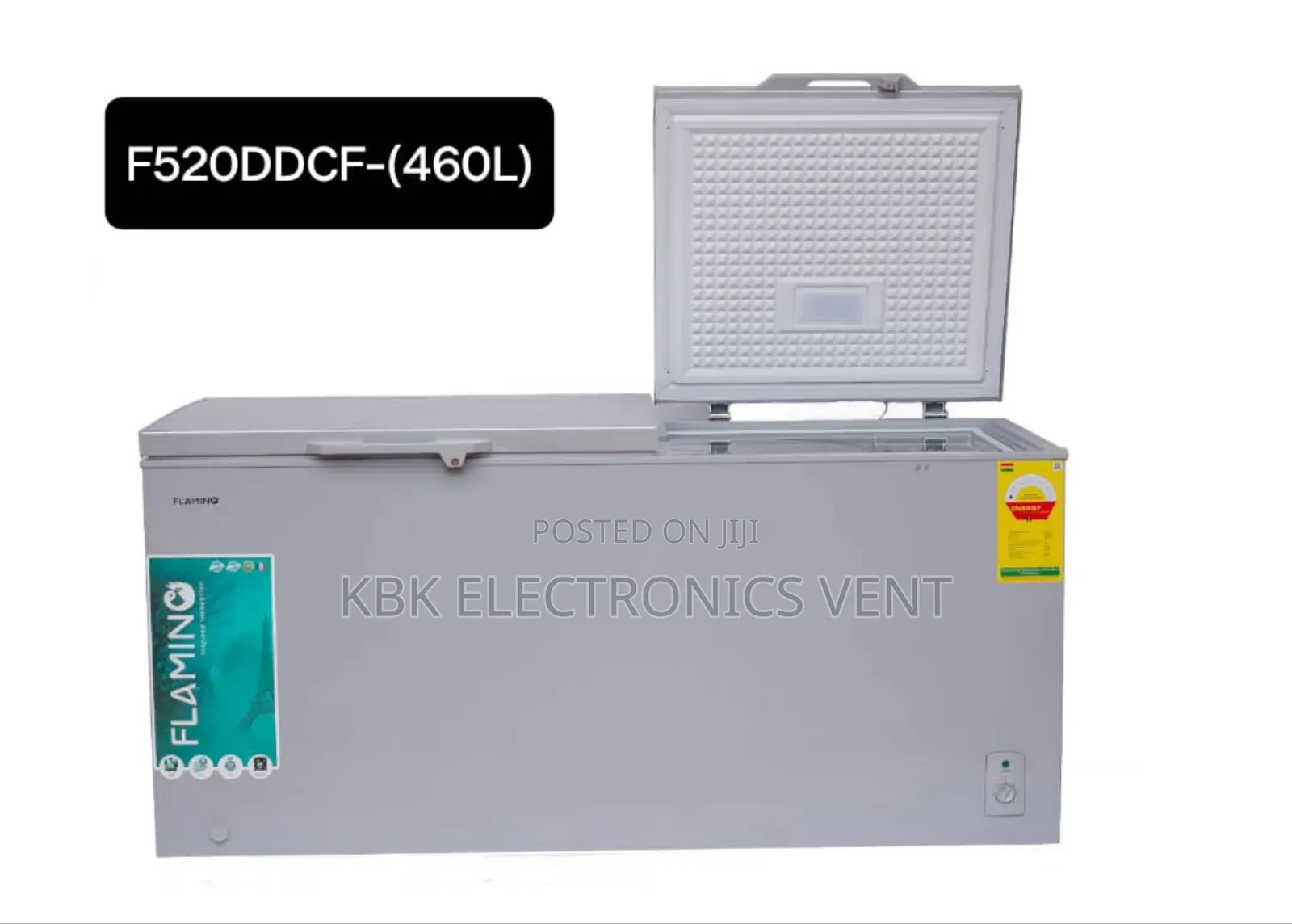 Flamino 460liters Double Door Chest Freezer