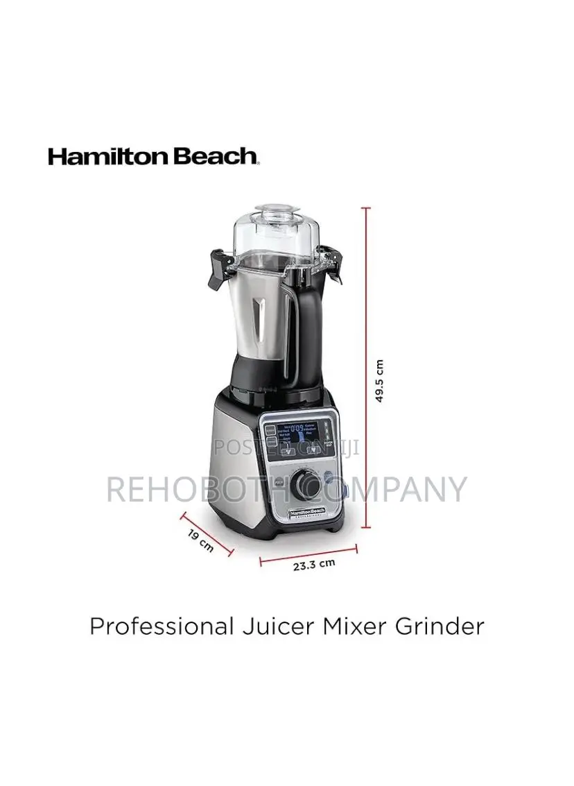 Hamilton Beach Professional Juicer Mixer Grinderha