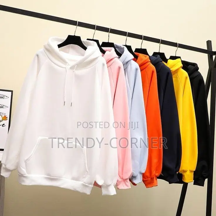 Essential Plain Hoodies