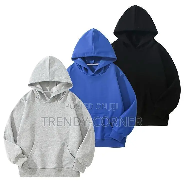Essential Plain Hoodies