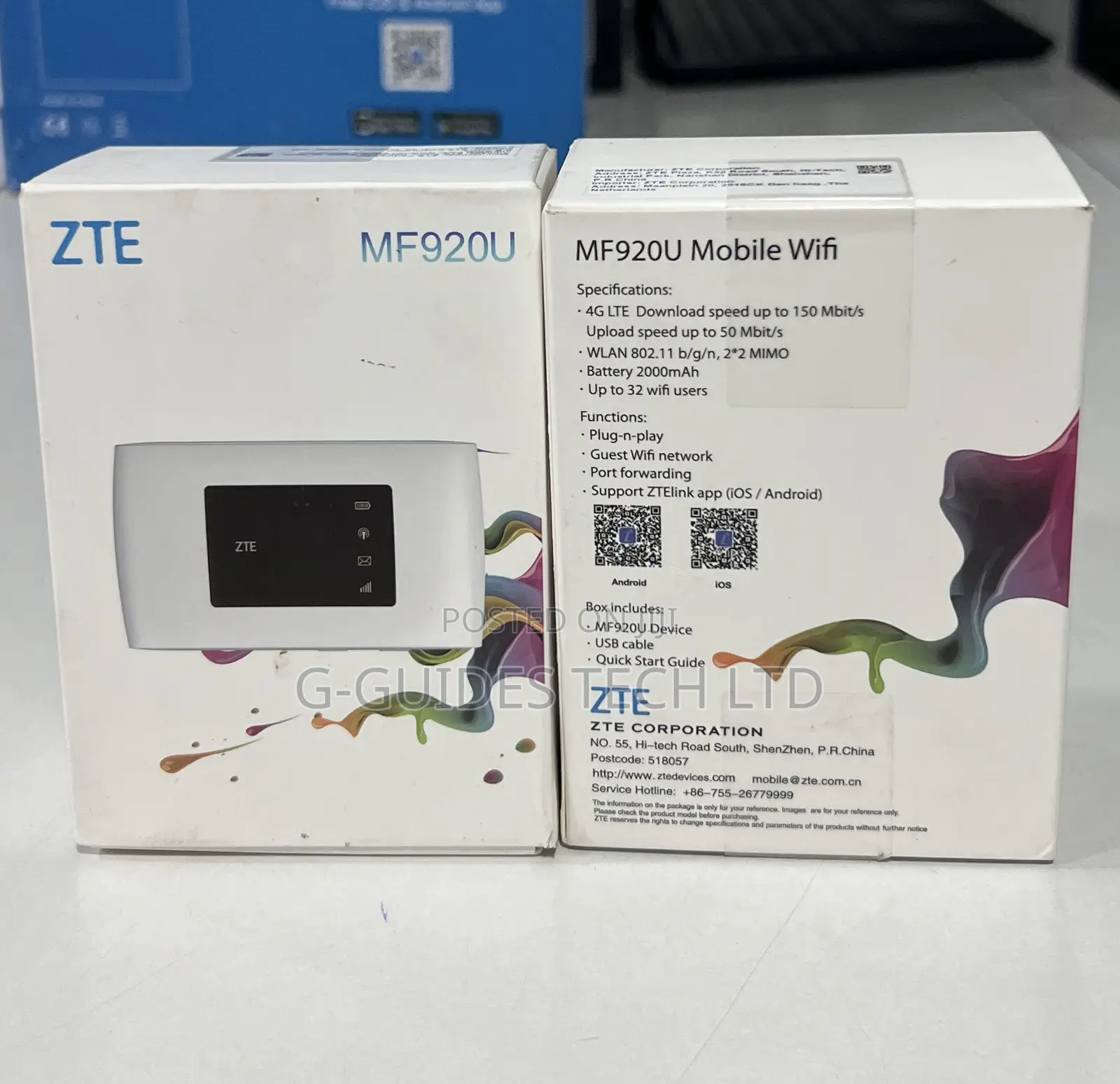 Zte 4g Mifi Mf920u