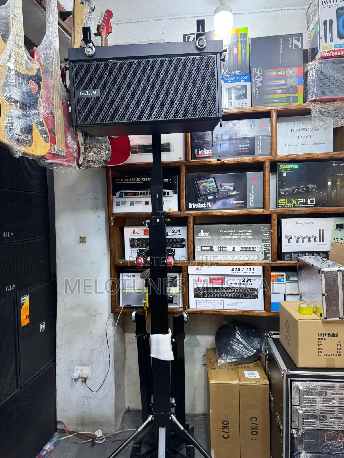 GLS 10inches Line Array and Crank Stand/ Array Lifter