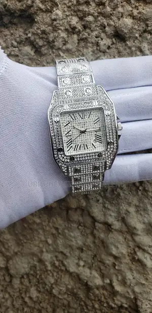 Cartier Iced Out Watch