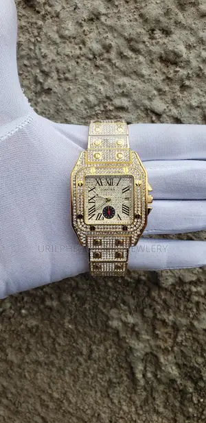 Cartier Iced Out Watch