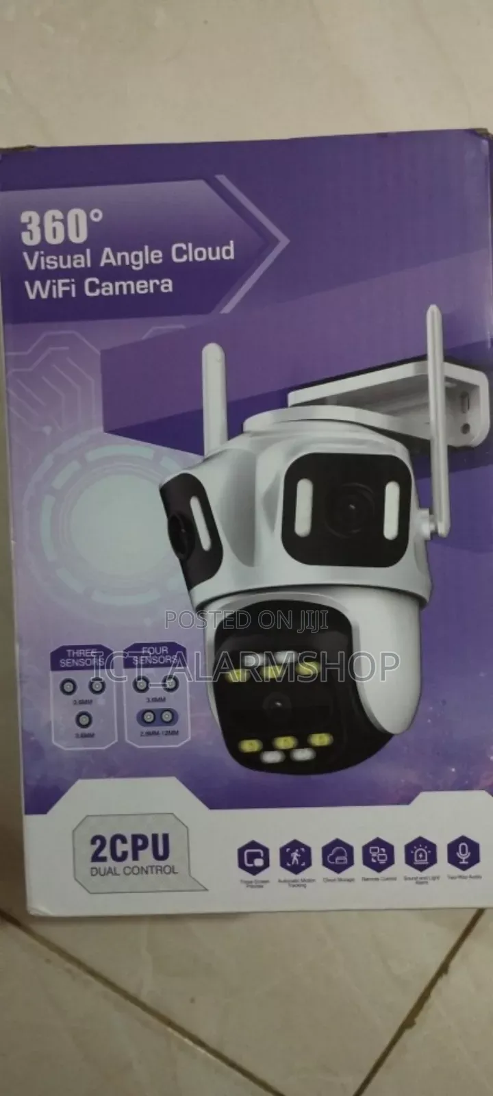 3 Lens CCTV PTZ Iscee Camera