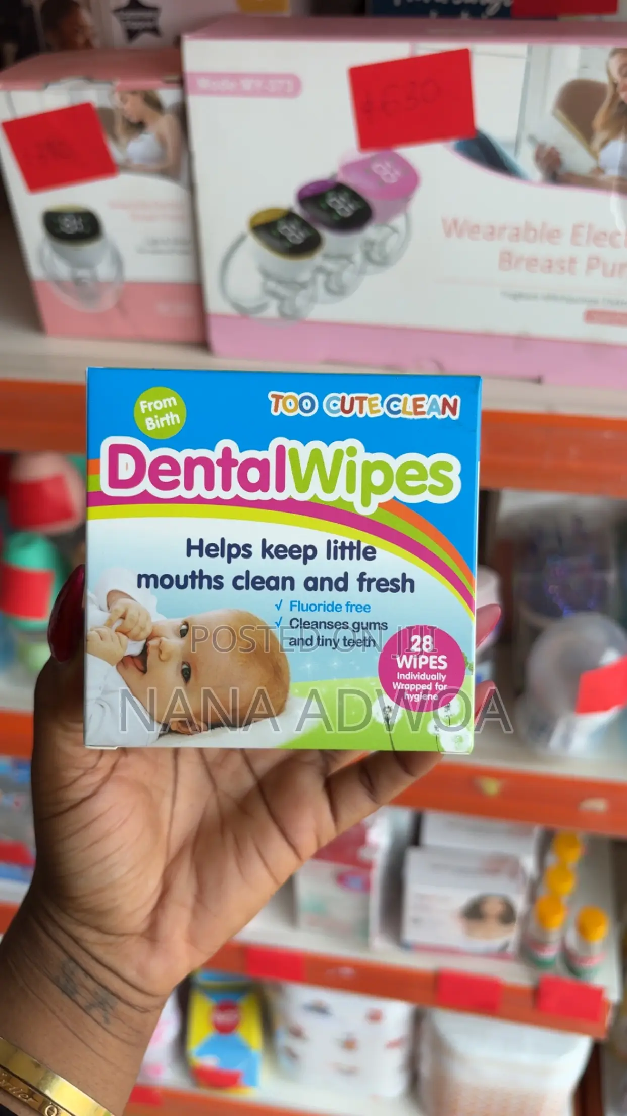 Baby Dental Wipes