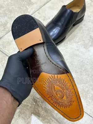 Black Men's Dress Slip on Shoe