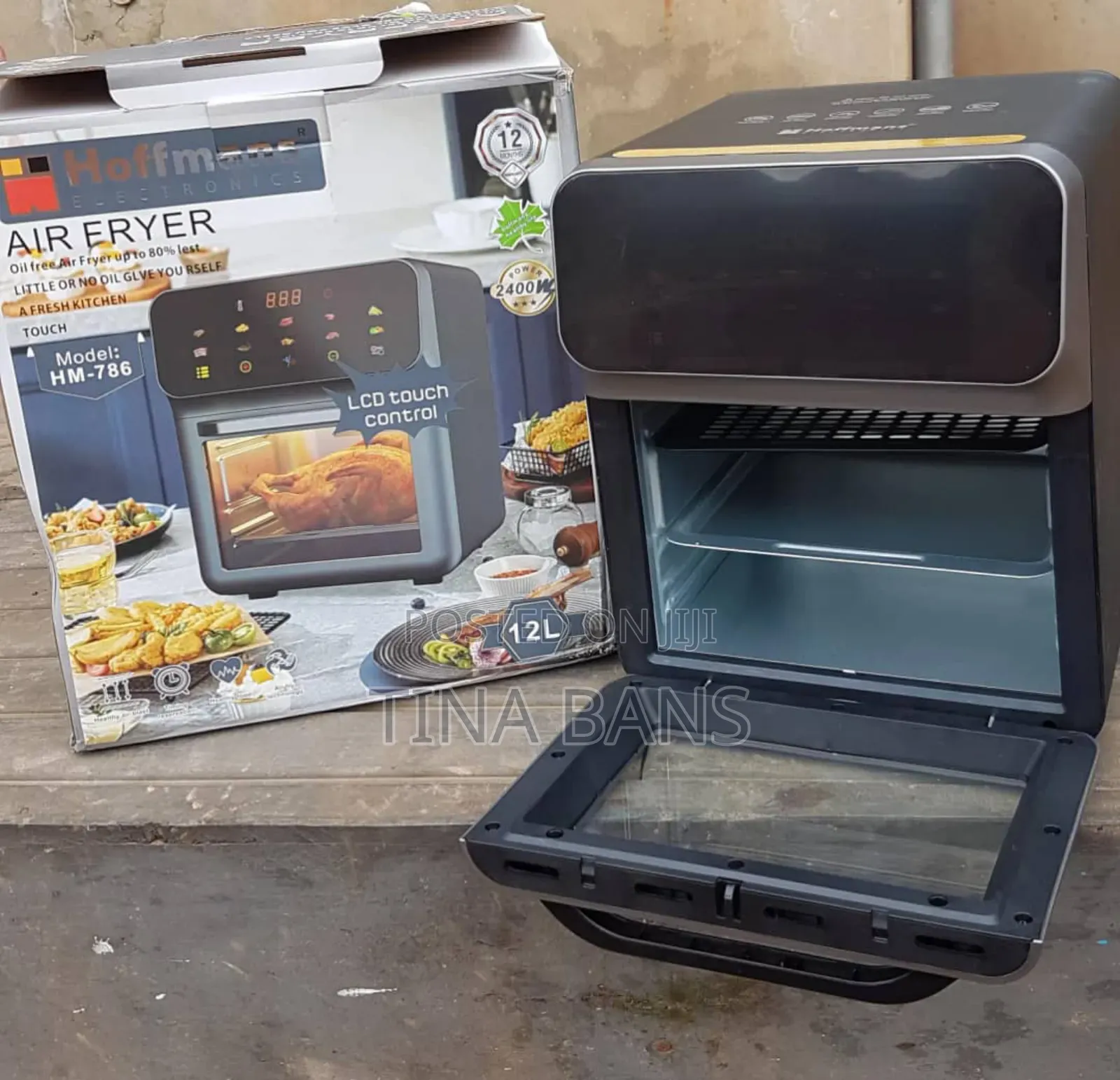 12litres Hoffmans Digital Airfryer