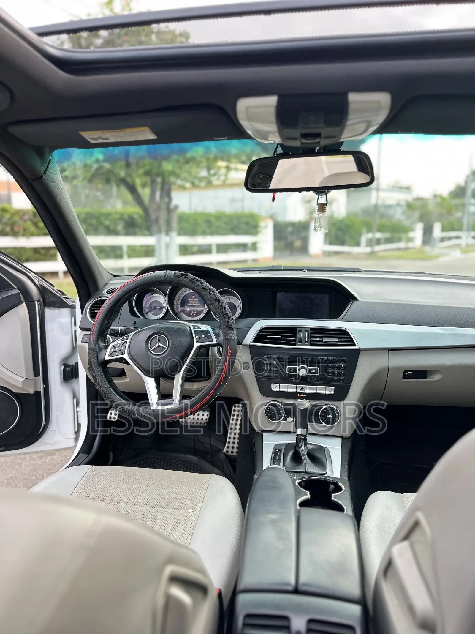 Mercedes-Benz C250 2014 White