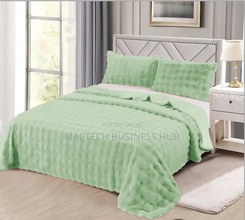 Blanket (3pcs) Rabbit Fur