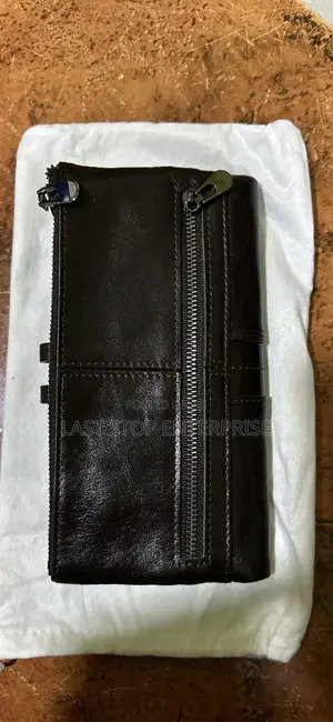 Genuine Coffee Brown Leather Wallet