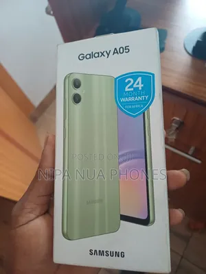 New Samsung Galaxy A05 64 GB Black