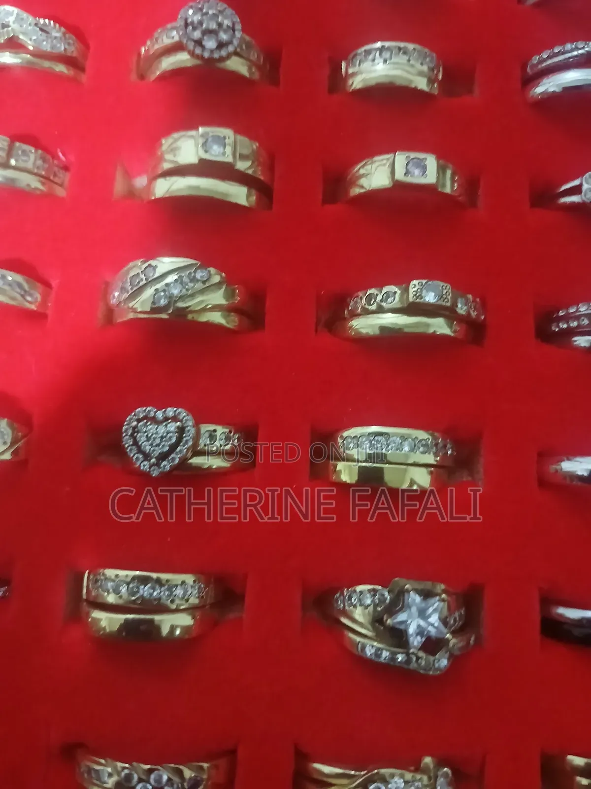 Gold Dust Wedding Rings