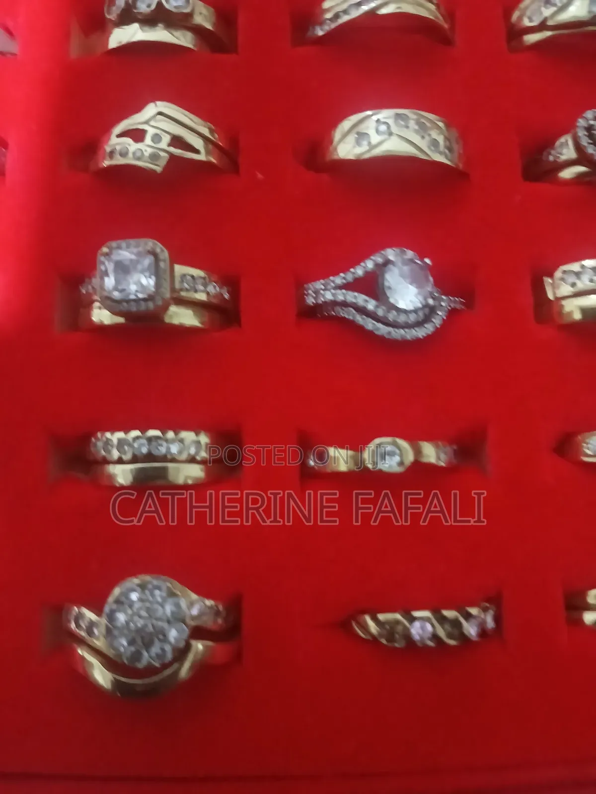 Gold Dust Wedding Rings