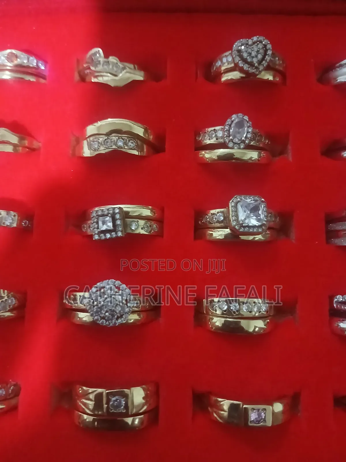 Gold Dust Wedding Rings