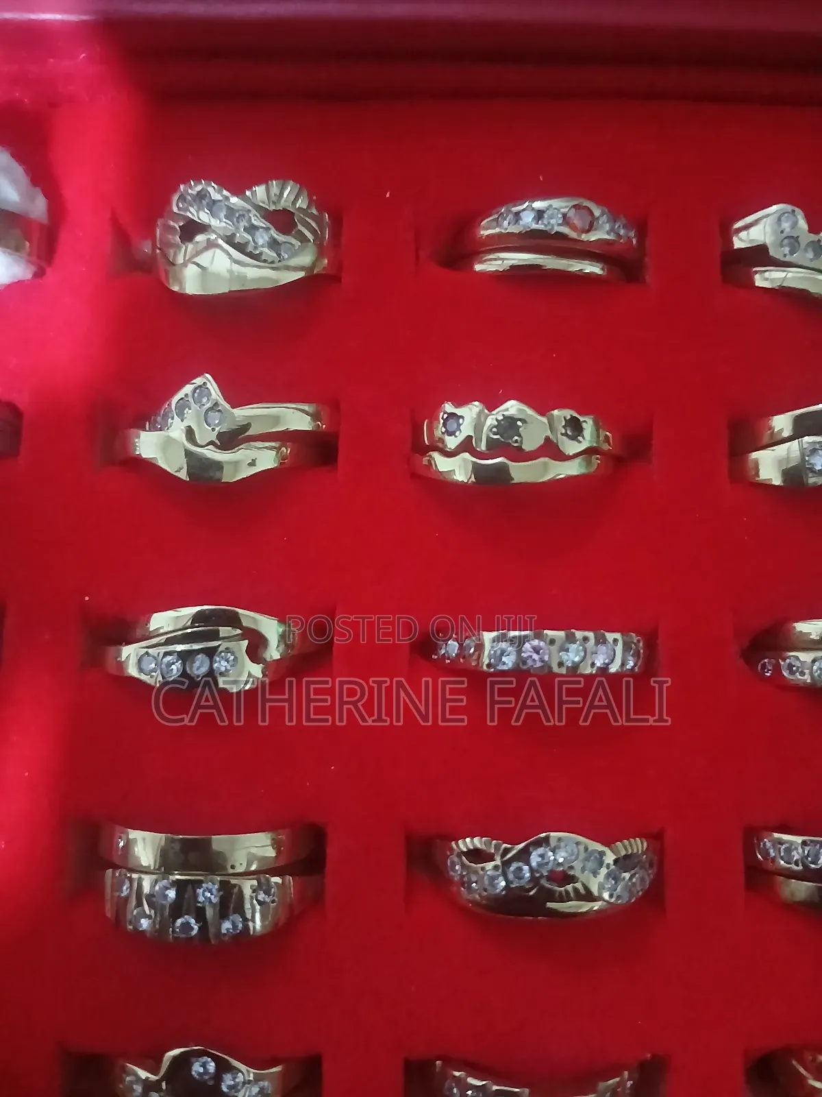 Gold Dust Wedding Rings